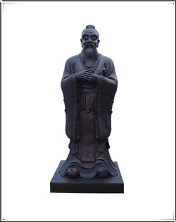 孔子銅像|銅雕孔子